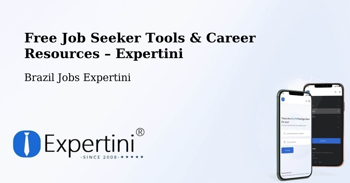 Free Job Seeker Tools & Career Resources – São Felipe - São Felipe, Brazil Jobs Expertini